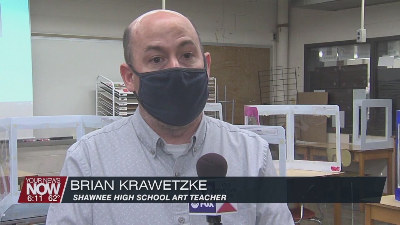 Keeping art students safe but creative during a pandemic